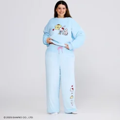 Hello Kitty & Friends Sherpa Wide Leg Pant Licensed