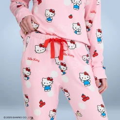 Hello Kitty Polka Dot Cooling Wide Leg PJ Bottom Licensed