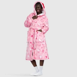 Hello Kitty Sherpa Dressing Gown Licensed
