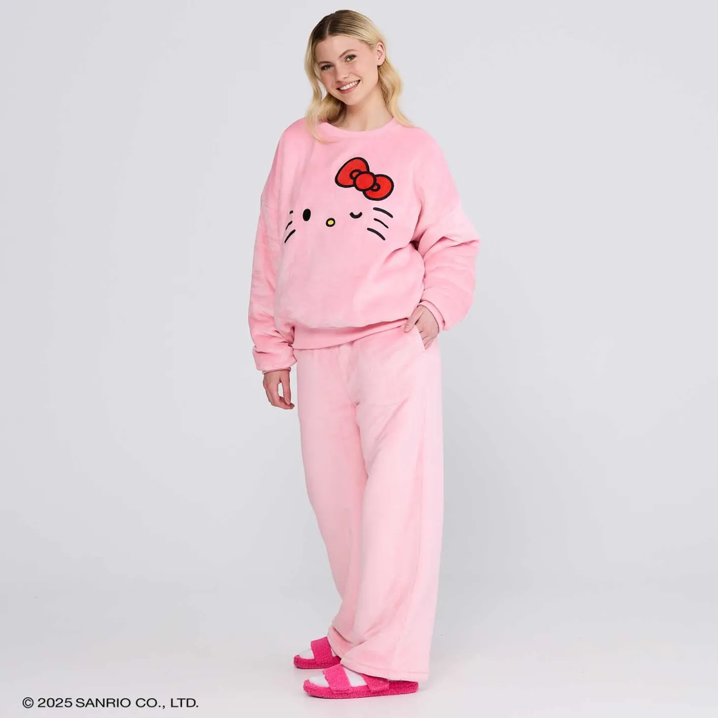 Hello Kitty Sherpa Jumper Licensed