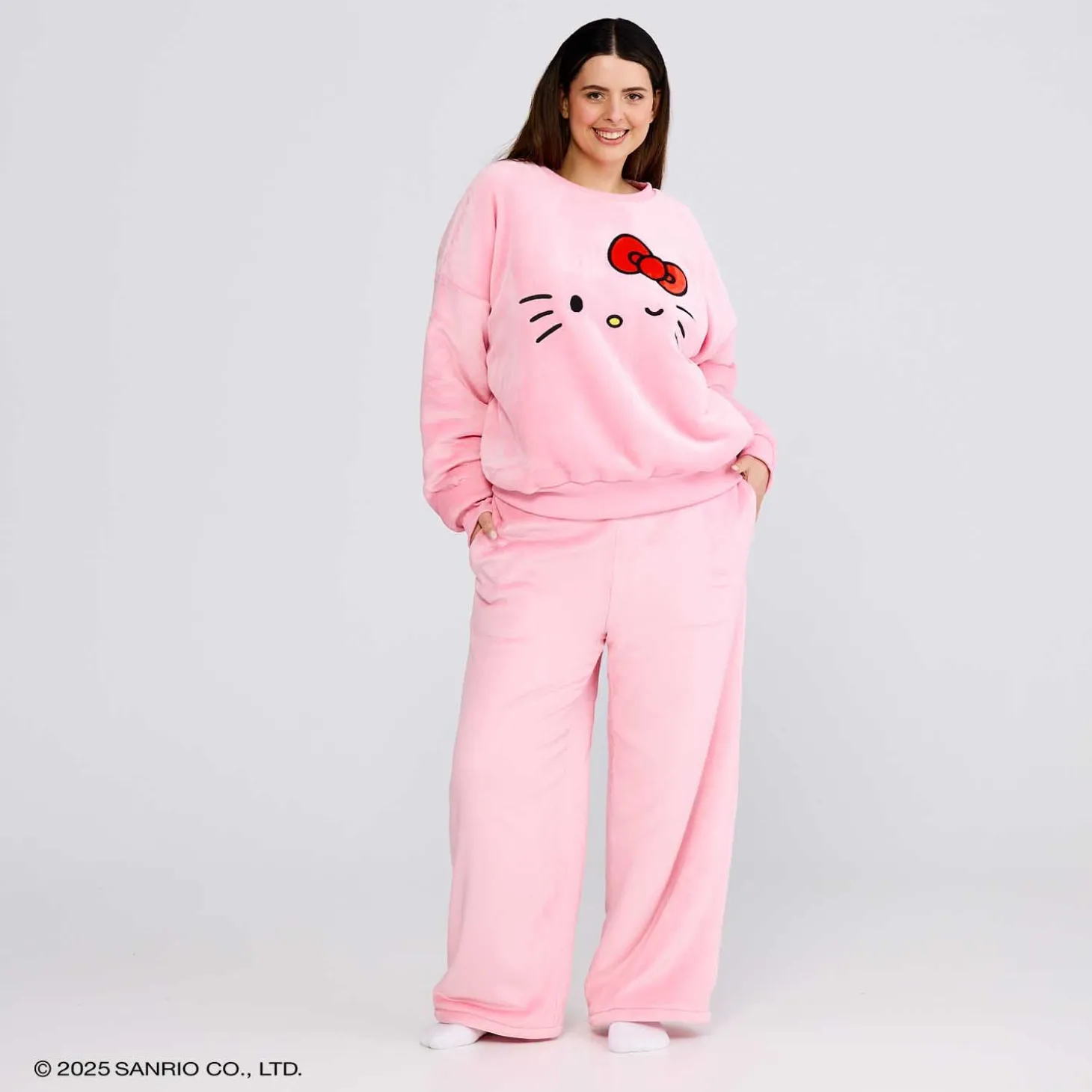 Hello Kitty Sherpa Jumper Licensed