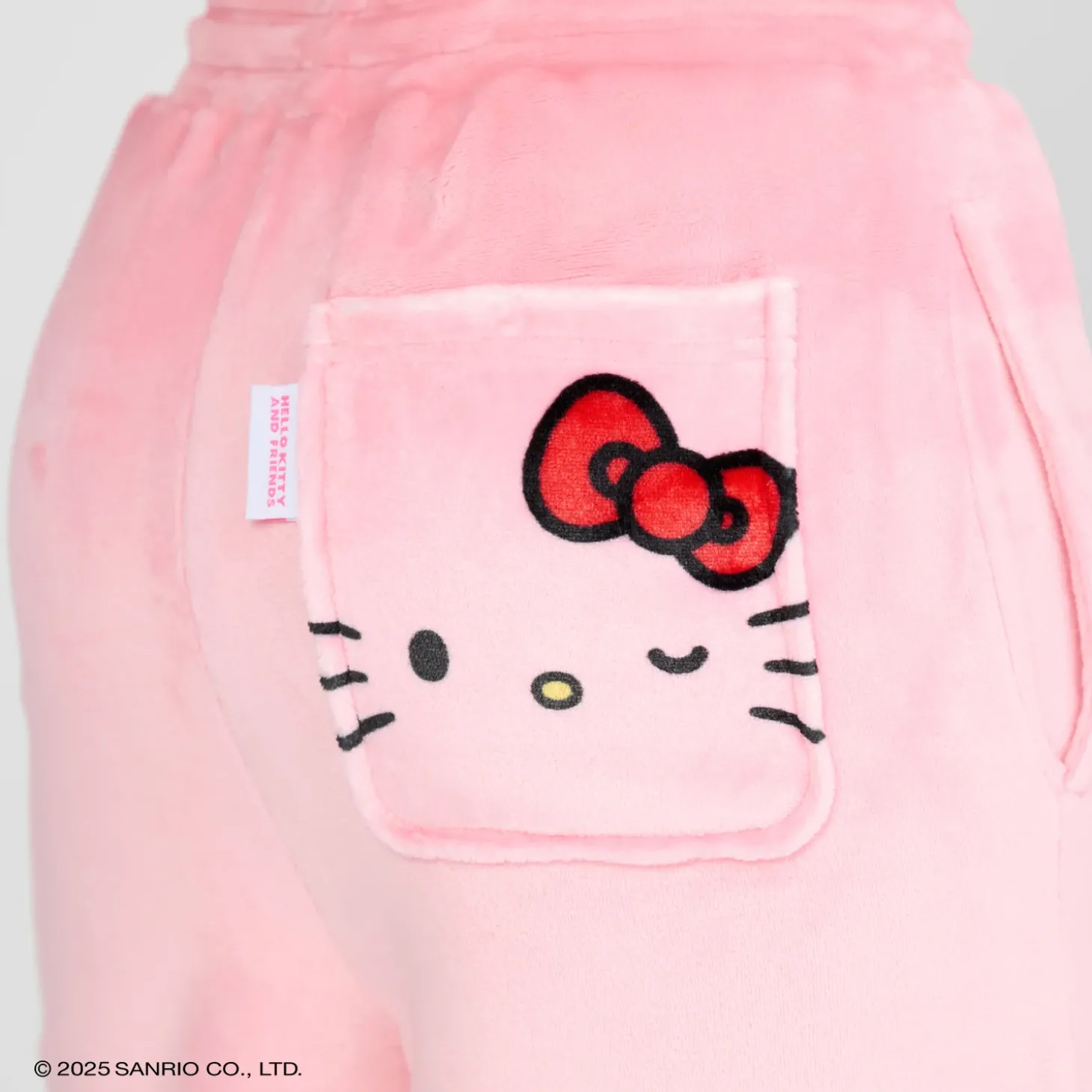 Hello Kitty Sherpa Wide Leg Pant Licensed