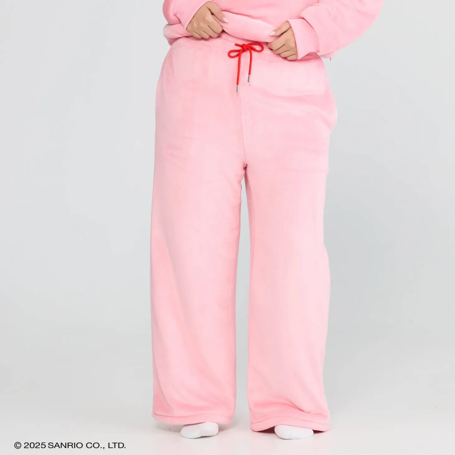 Hello Kitty Sherpa Wide Leg Pant Licensed