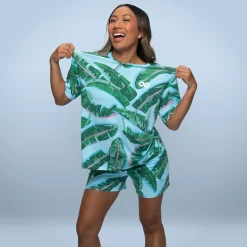 Jungle Cooling Short Sleeve PJ Top