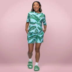 Jungle Warming Short Sleeve PJ Top