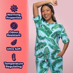 Jungle Warming Short Sleeve PJ Top