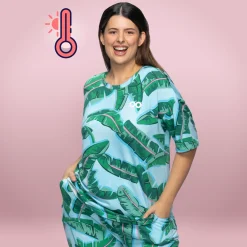 Jungle Warming Short Sleeve PJ Top