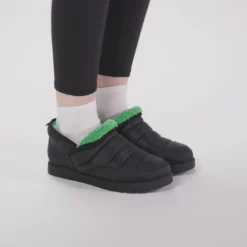 Khaki Puffer Boot Shoes