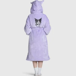 Kuromi Sherpa Dressing Gown Licensed