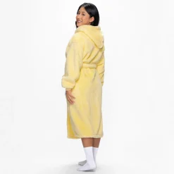 Lemon Fluffy Dressing Gown