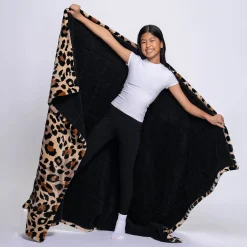 Leopard Sherpa Blanket
