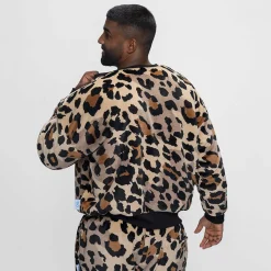 Leopard Sherpa Jumper