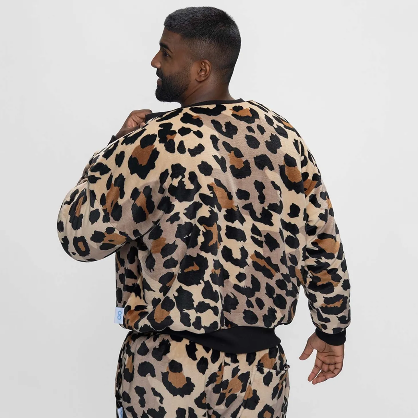 Leopard Sherpa Jumper