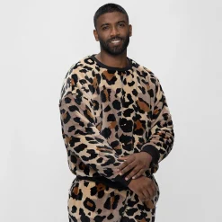 Leopard Sherpa Jumper