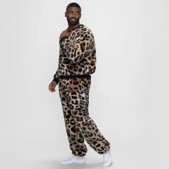 Leopard Sherpa Jumper