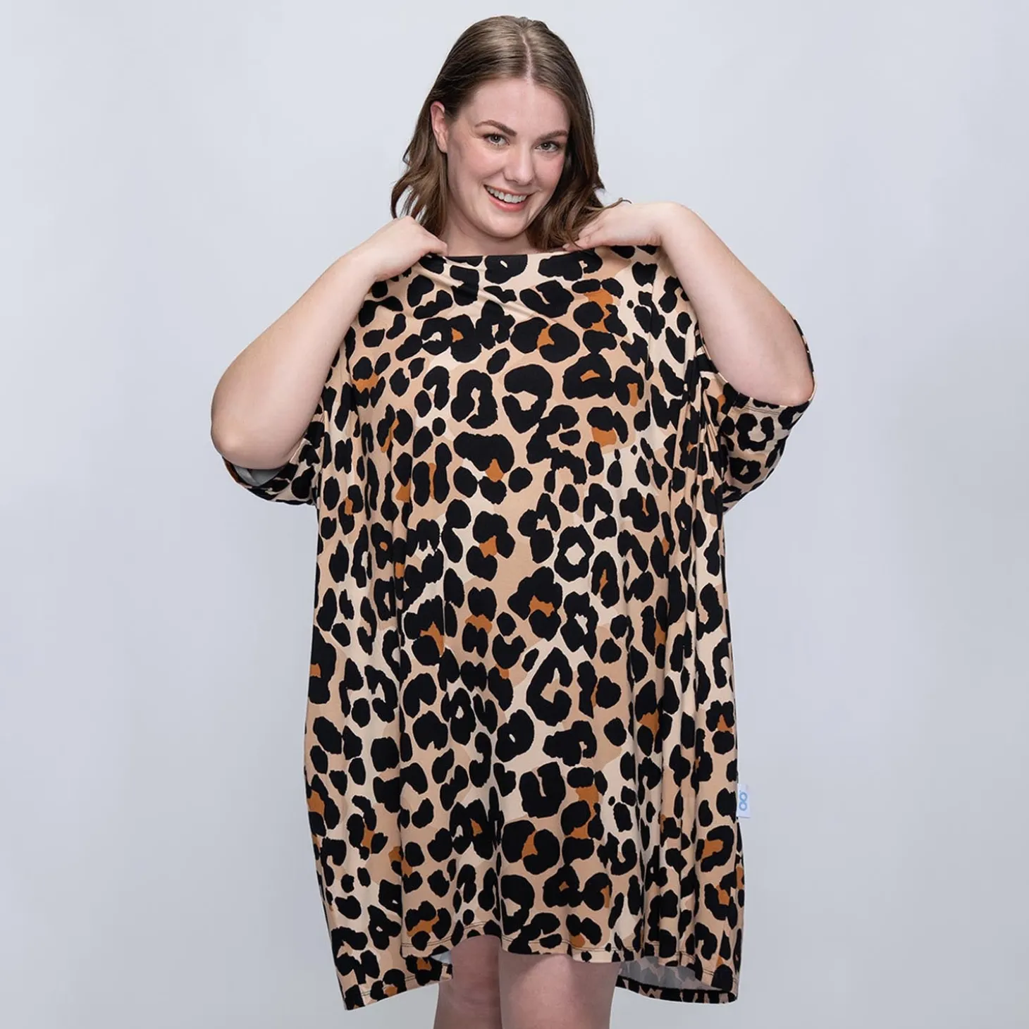 Leopard Sleep Tee Nightie