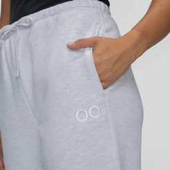 Light Grey Marle Fleece Cuff Trackpant