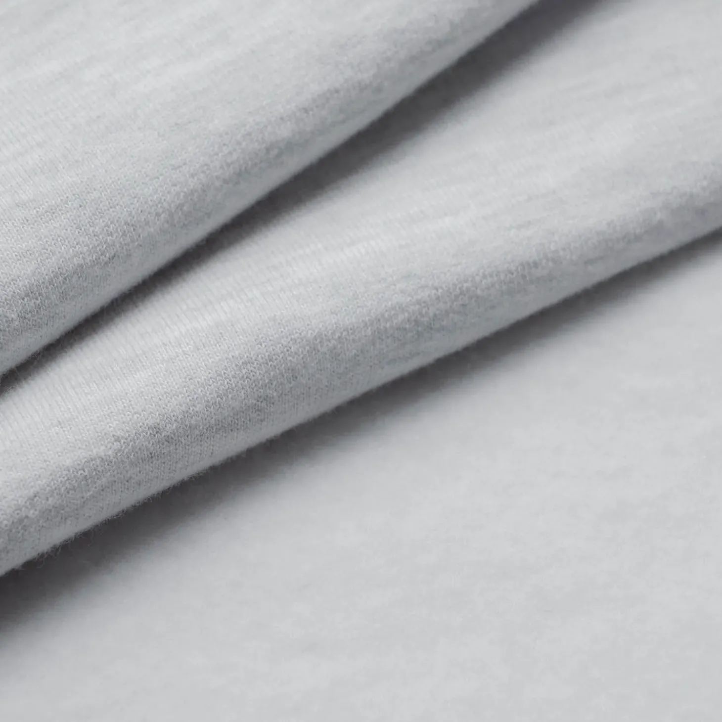 Light Grey Marle Fleece Wide Leg Trackpant