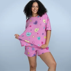 Love Candy Cooling Short Sleeve PJ Top