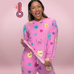Love Candy Warming Long Sleeve PJ Top