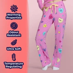 Love Candy Warming Wide Leg PJ Bottom