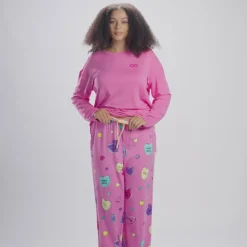 Love Candy Warming Wide Leg PJ Bottom