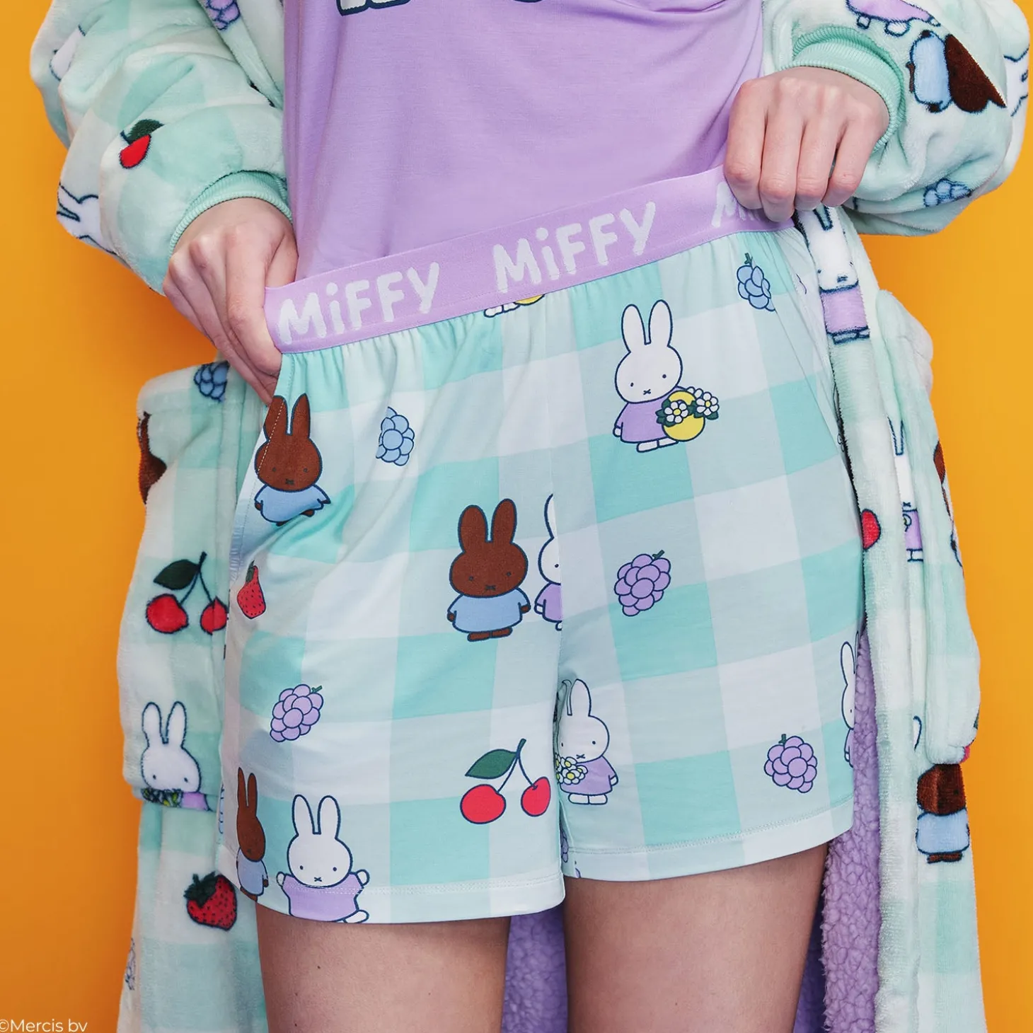 Miffy Fruit Cooling PJ Short Licensed
