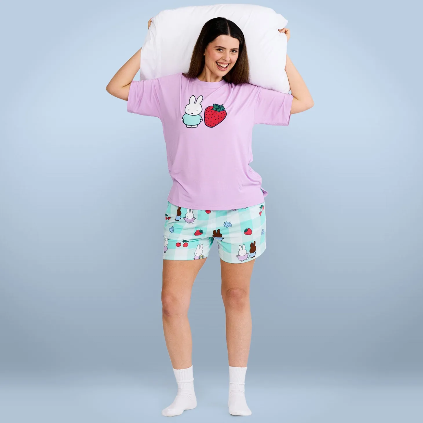 Miffy Fruit Cooling Short Sleeve PJ Top Licensed