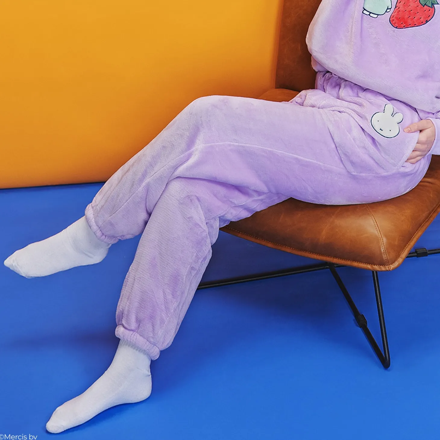 Miffy Fruit Sherpa Cuffed Pant Licensed