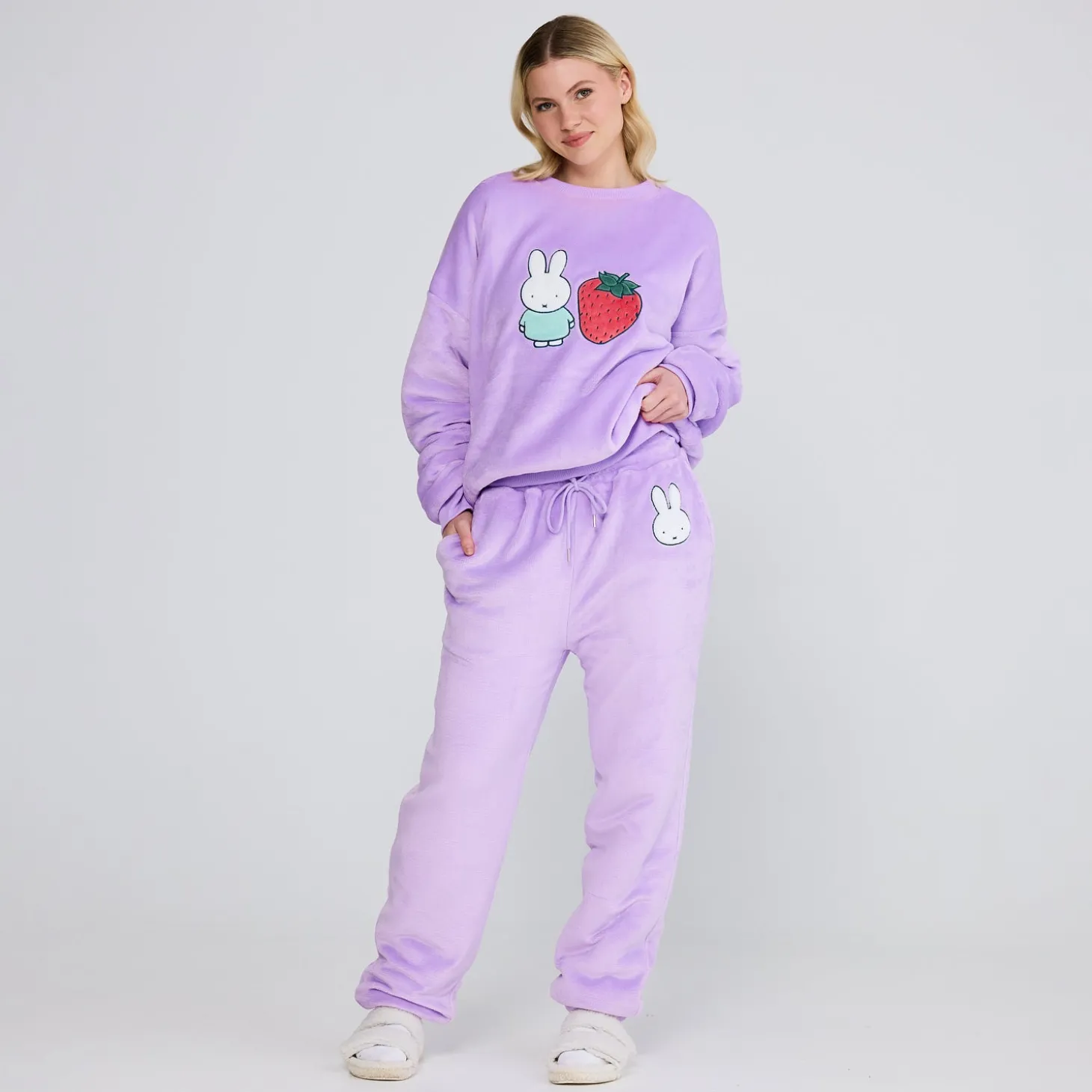 Miffy Fruit Sherpa Cuffed Pant Licensed