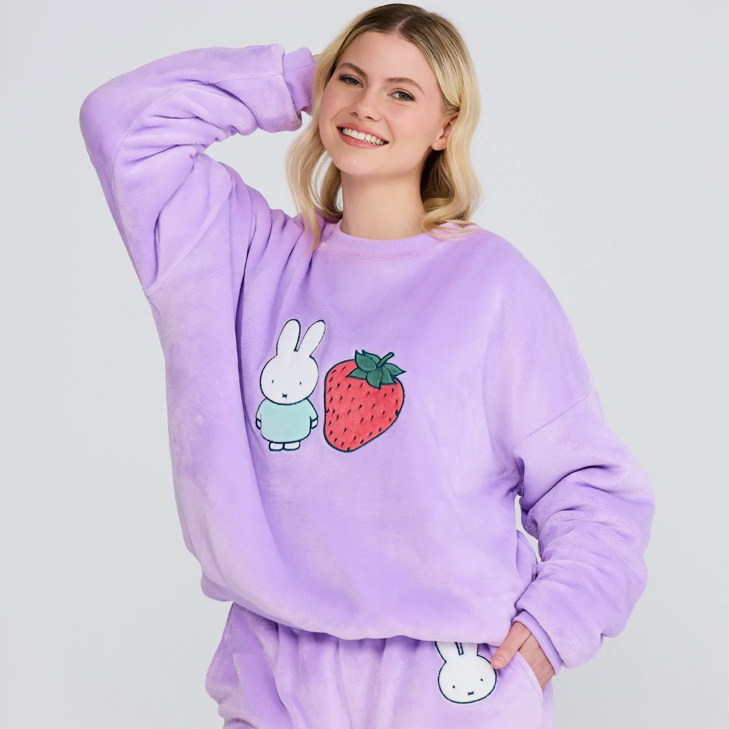 Miffy Fruit Sherpa Jumper Licensed