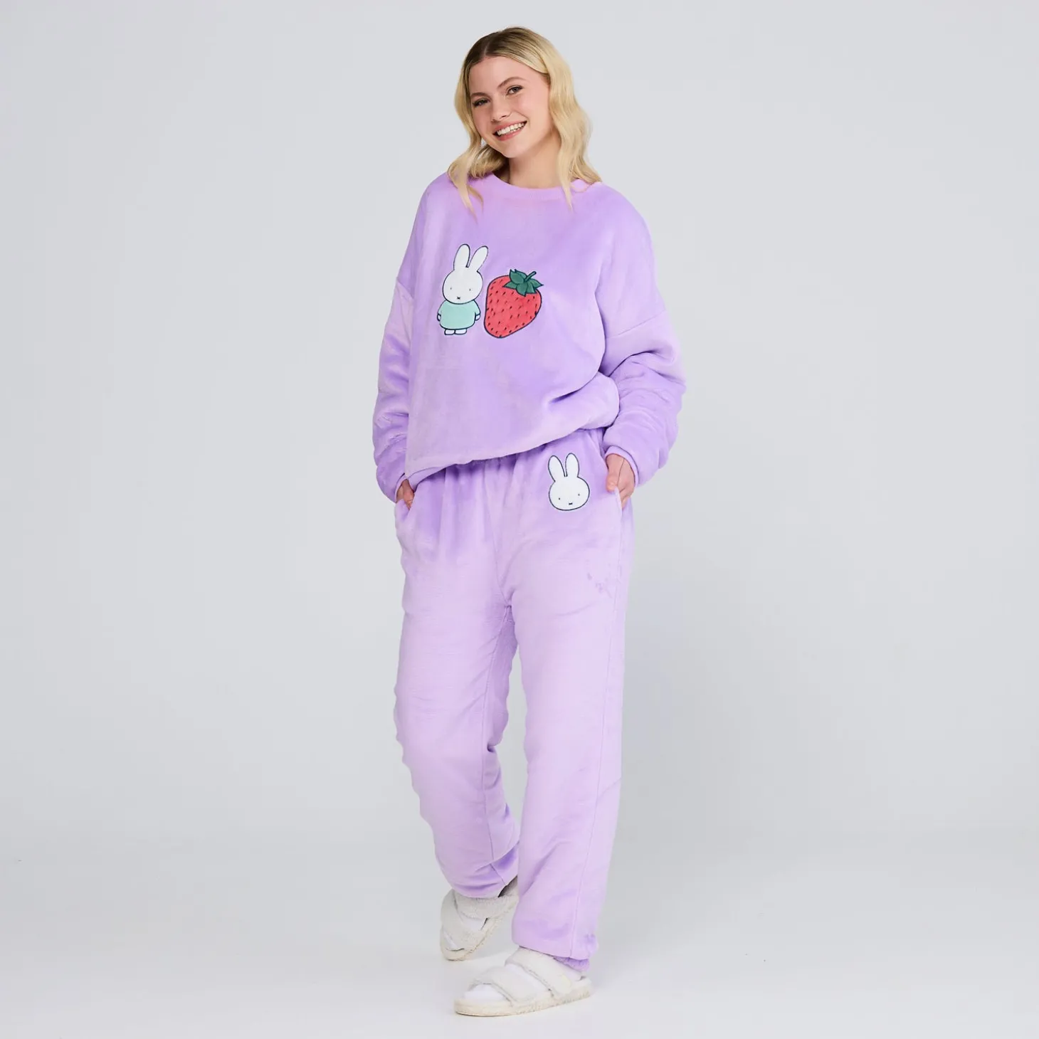 Miffy Fruit Sherpa Jumper Licensed