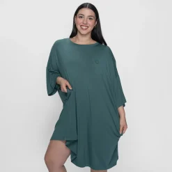 Moss Green OO Sleep Tee Nightie