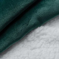 Moss Green Sherpa Cuffed Pant