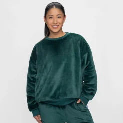 Moss Green Sherpa Jumper