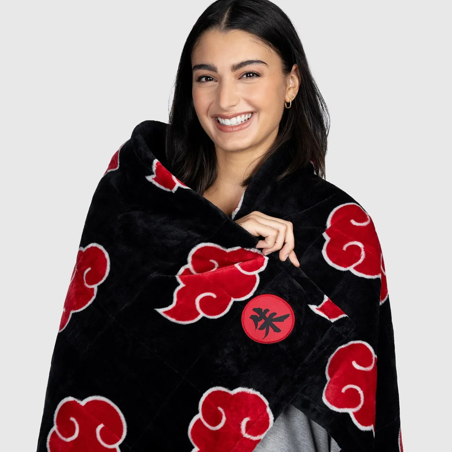Naruto Itachi Akatsuki Sherpa Blanket Licensed