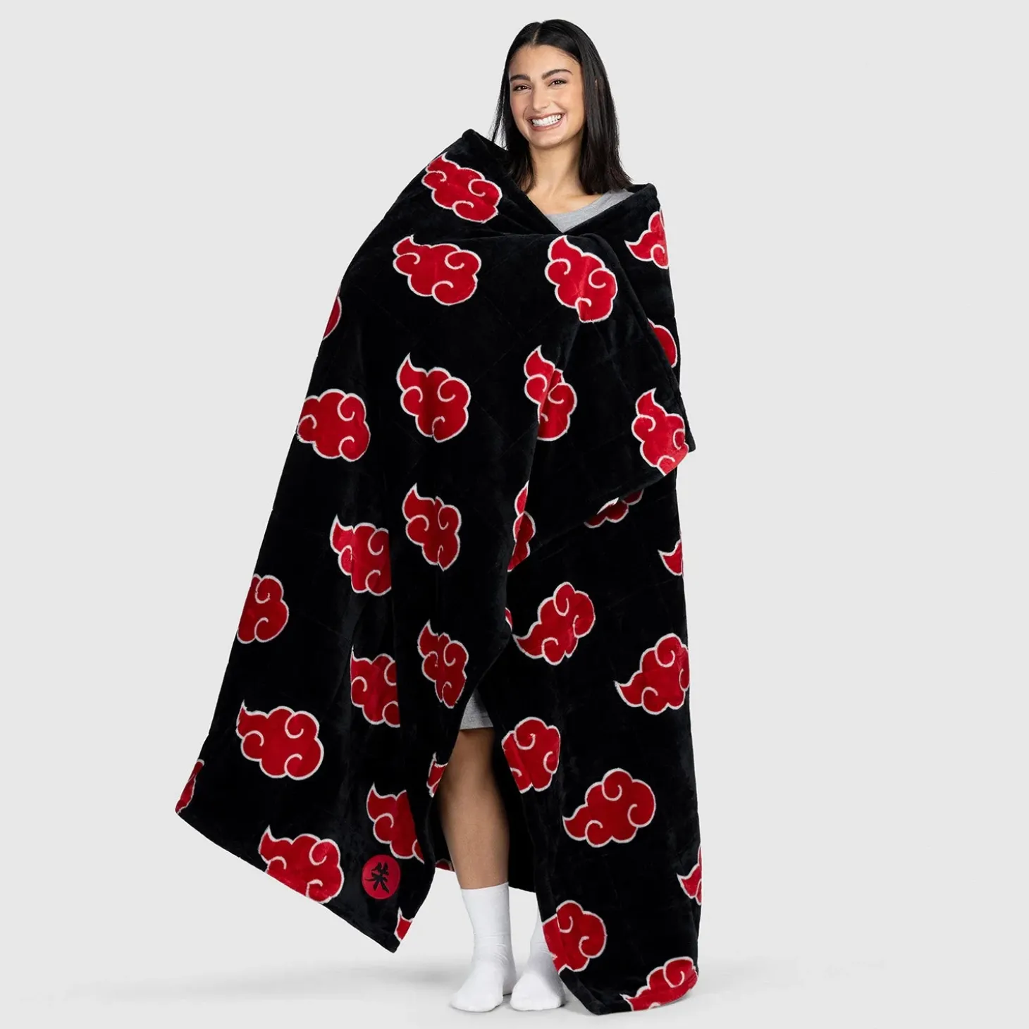 Naruto Itachi Akatsuki Sherpa Blanket Licensed