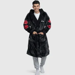 Naruto Itachi Akatsuki Sherpa Dressing Gown Licensed