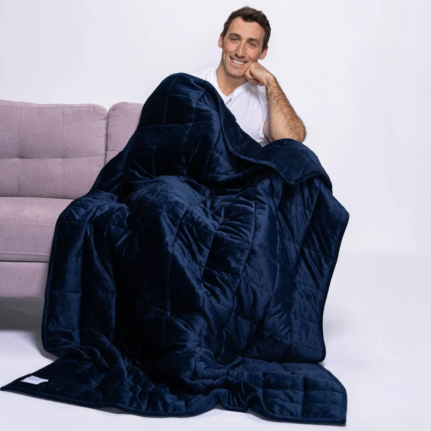 Navy Weighted Blanket