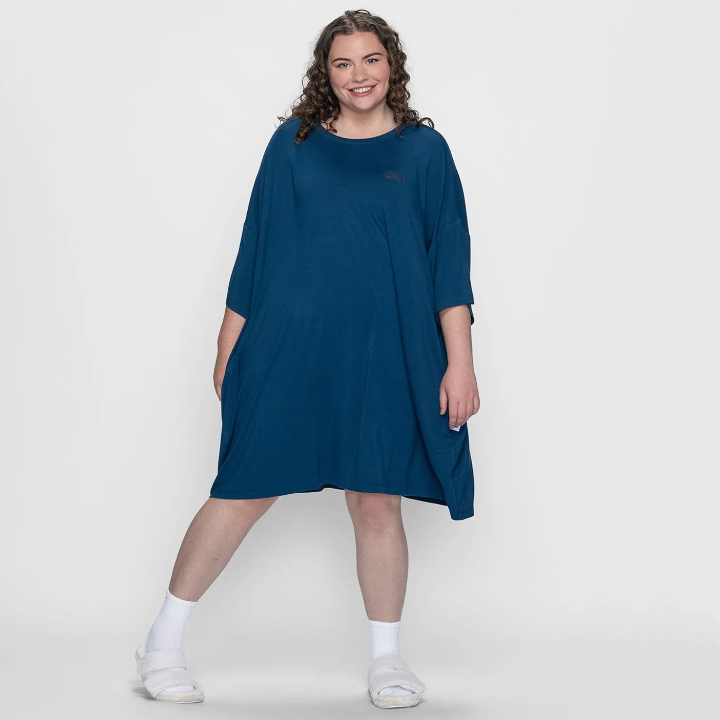 Navy OO Sleep Tee Nightie