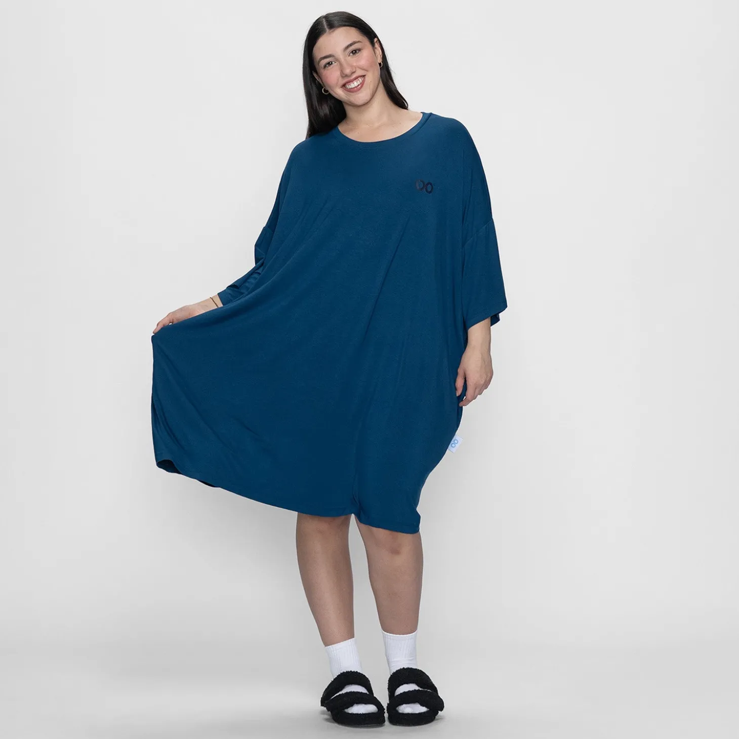 Navy OO Sleep Tee Nightie