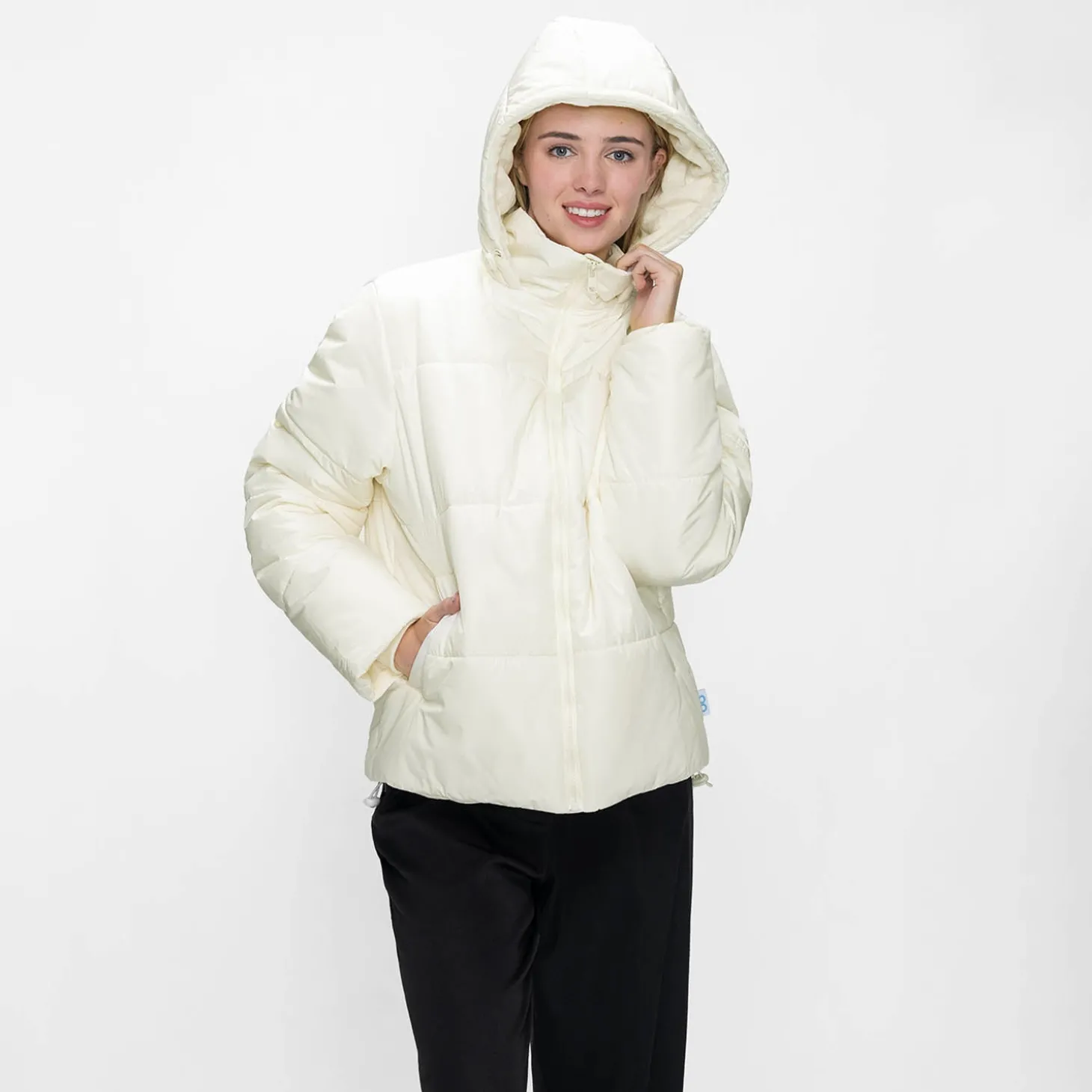 Off White Puffer Jacket