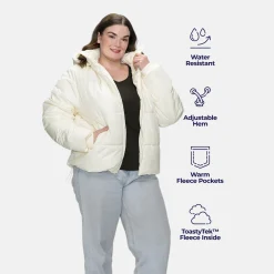 Off White Puffer Jacket