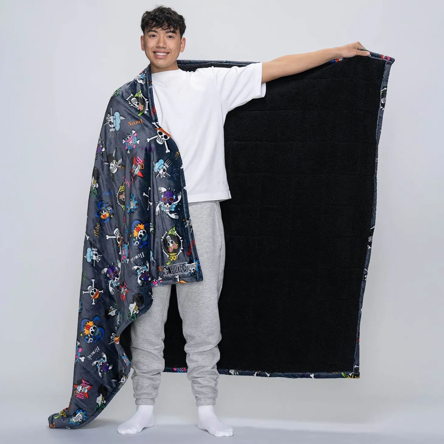 ONE PIECE Group Sherpa Blanket Licensed