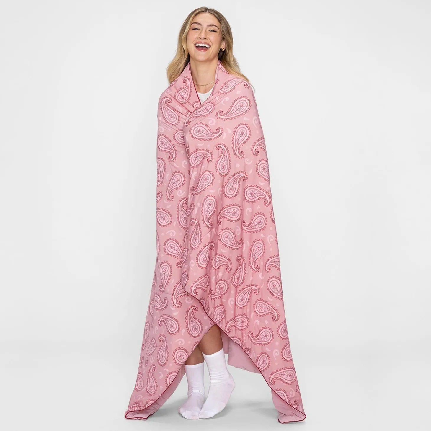 Paisley Cooling Blanket