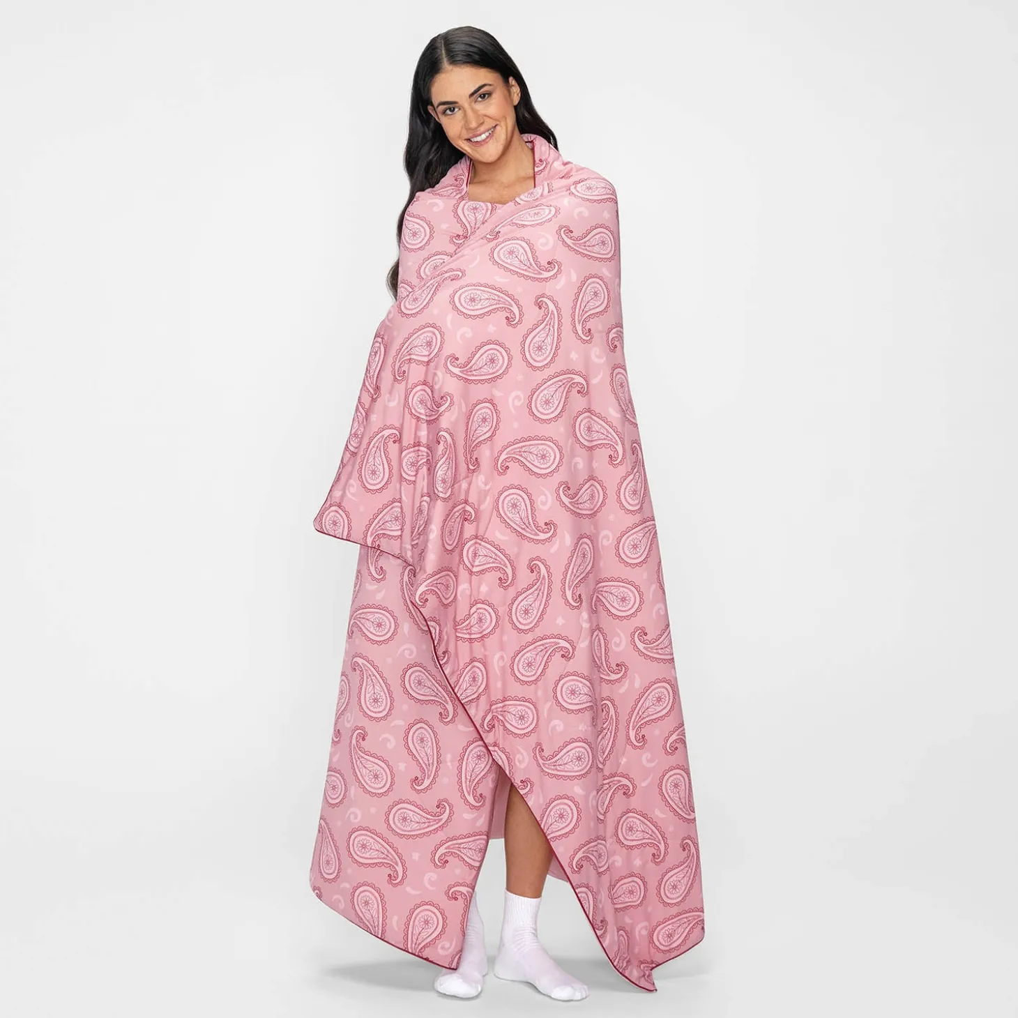 Paisley Cooling Blanket