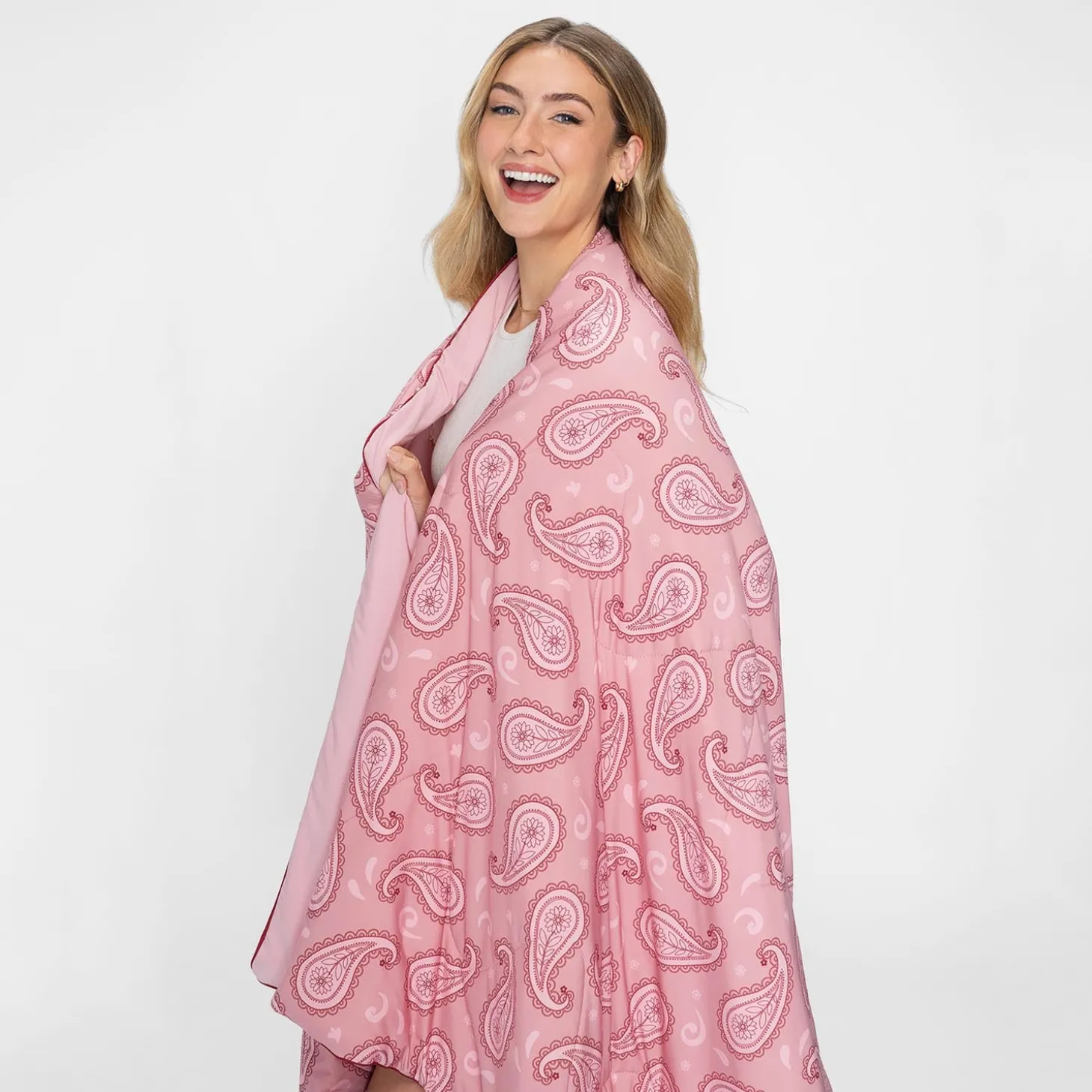 Paisley Cooling Blanket