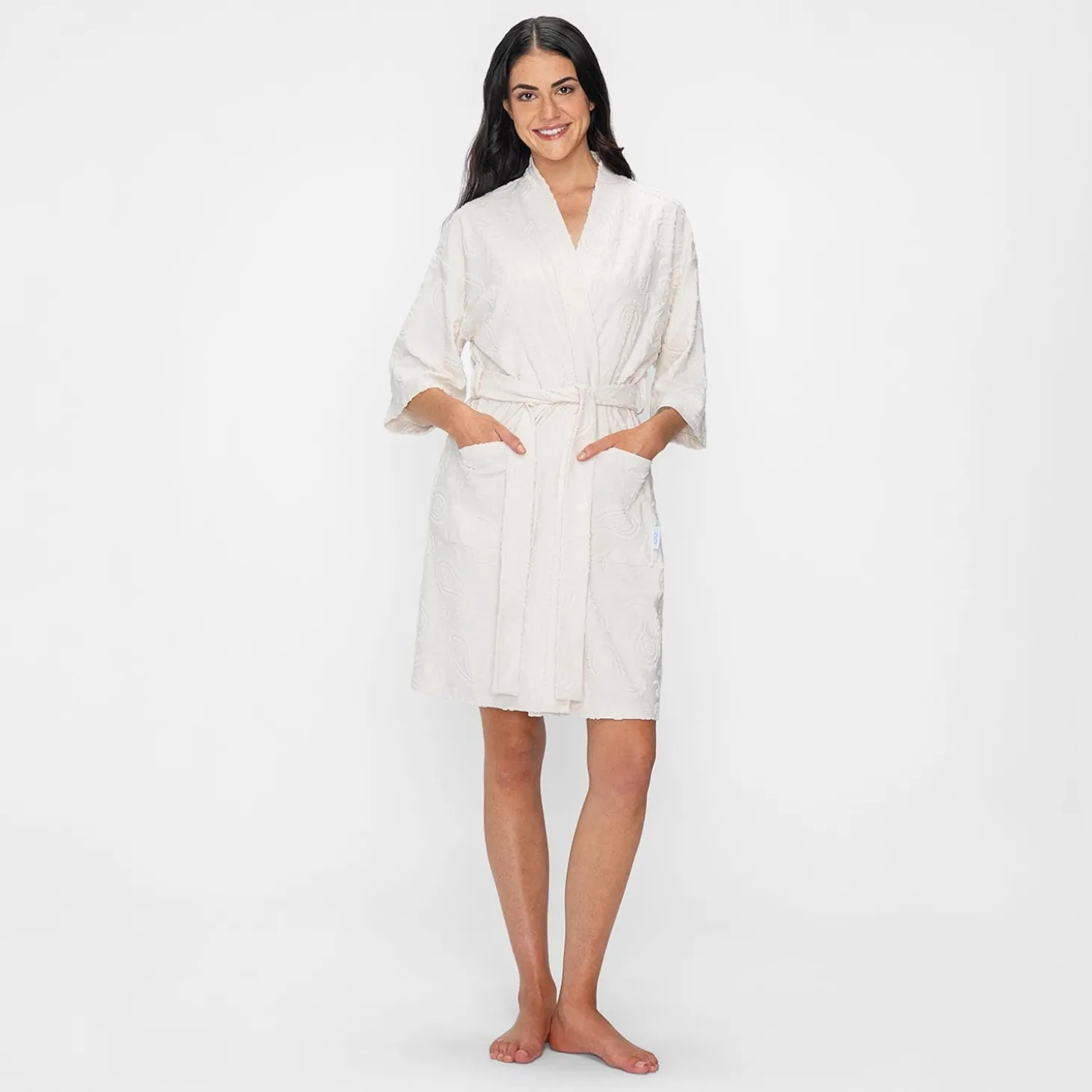 Paisley Summer Dressing Gown