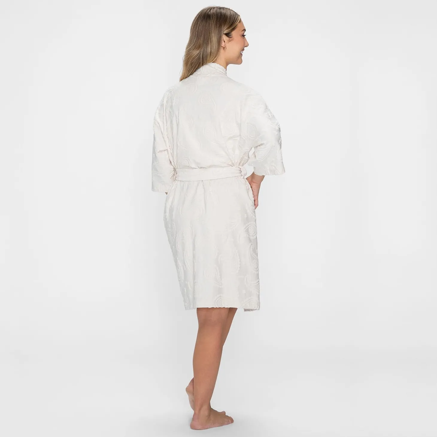 Paisley Summer Dressing Gown