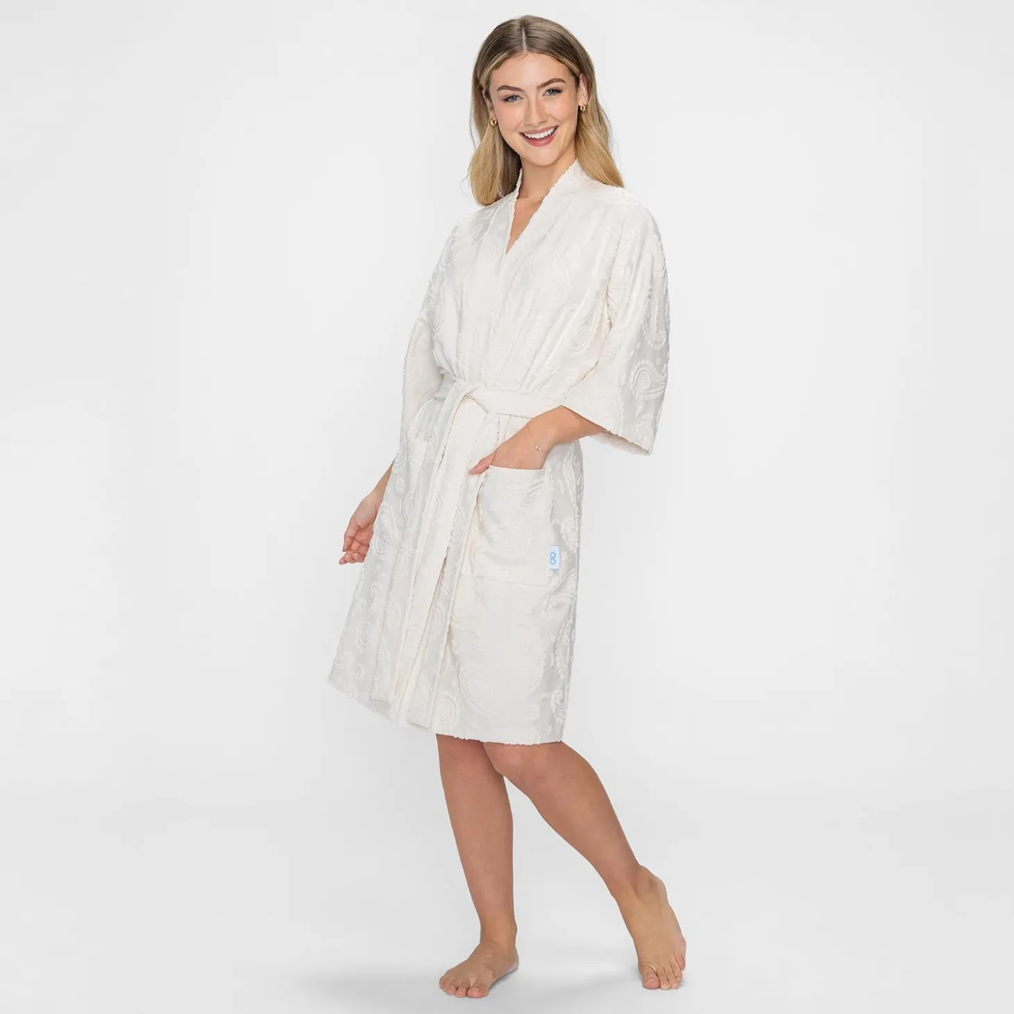 Paisley Summer Dressing Gown